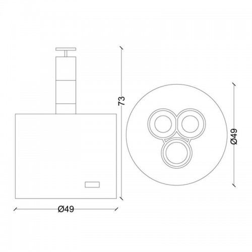 Keramik-Kartusche für GTL-Mischer D 49 mm H 73 mm 818000PBRFD Keramik-Kartusche für GTL-Mischer D 49 mm H 73 mm 818000PBRFD