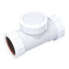 Rückschlagventile für GTL-Rohre mit Inspektion D 40 mm weiß 439700PB40 Rückschlagventile für GTL-Rohre mit Inspektion D 40 mm weiß 439700PB40