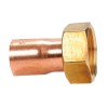 IBP Wasser- und Gasverschraubung mit Mutter F D 12 mm x 1/2 Kupfer 5359G01200400P