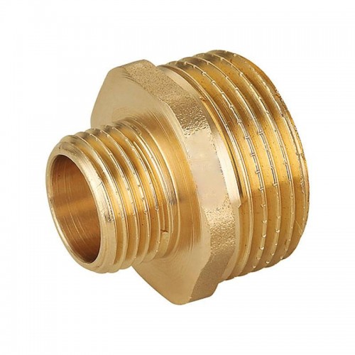 Reduziernippel für IBP Rohre A/A 1 1/2 x 1 1/4 Messing 8245 M12010000 Reduziernippel für IBP Rohre A/A 1 1/2 x 1 1/4 Messing 8245 M12010000