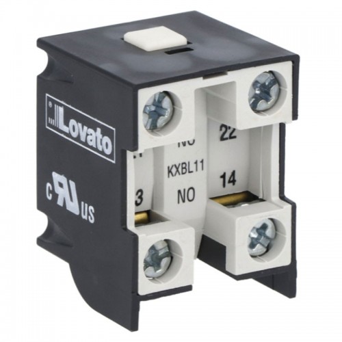 Lovato Kontaktblock 1NO+1NC einrastend KXBS11 Lovato Kontaktblock 1NO+1NC einrastend KXBS11