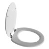Idroblok WC-Sitz Universal Kunststoff mit Absenkautomatik weiß 03036624