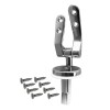 Idroblok A18 WC-Sitz Scharniere mit 8 Schrauben 03035401