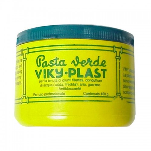 Idroblok Viky-Plast grüne Dichtungspaste für Wasser und Gas 450 Gramm 01019301