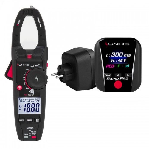 Uniks Kit Stromzange 1000V und Multifunktionssteckdose 300V KITRAPIDPROC120 Uniks Kit Stromzange 1000V und Multifunktionssteckdose 300V KITRAPIDPROC120