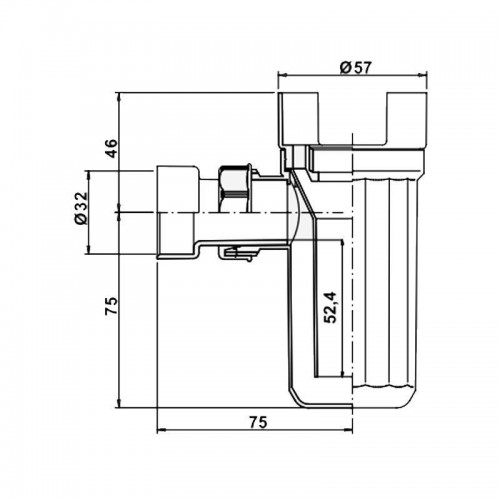 Watts Siphon-Kit für Sicherheitseinheiten von Kesseln und Warmwasserspeichern 7092315 Watts Siphon-Kit für Sicherheitseinheiten von Kesseln und Warmwasserspeichern 7092315