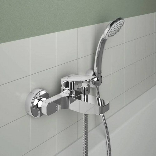 Ideal Standard freistehende Badewannen- und Duscharmatur mit Handbrause BD258AA