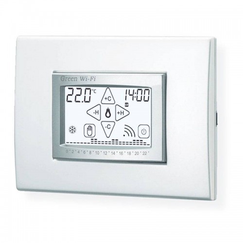 Geca Green Unterputz WLAN Programmierbarer Thermostat weiß 35282384 Geca Green Unterputz WLAN Programmierbarer Thermostat weiß 35282384