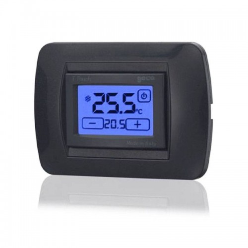 Geca Einbau-Thermostat mit Touchscreen batteriebetrieben anthrazit 35311653 Geca Einbau-Thermostat mit Touchscreen batteriebetrieben anthrazit 35311653