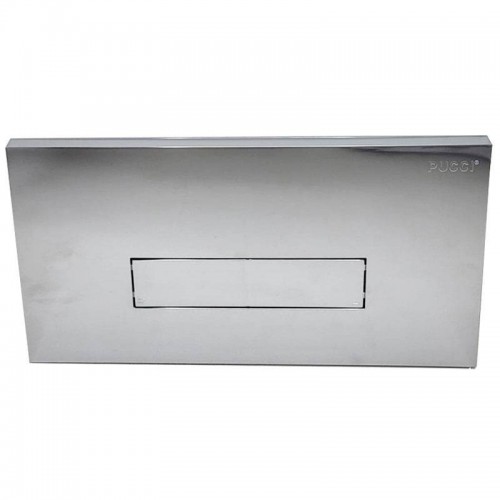 Pucci Sara 1-Knopf Betätigungsplatte 33x18cm chrom 80179662 Pucci Sara 1-Knopf Betätigungsplatte 33x18cm chrom 80179662