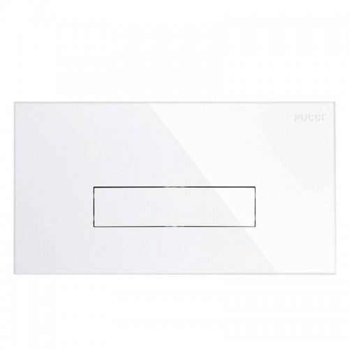 Pucci Sara 1-Knopf Betätigungsplatte 33x18cm weiß 80179660 Pucci Sara 1-Knopf Betätigungsplatte 33x18cm weiß 80179660
