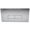 Pucci Eco Slim Betätigungsplatte 2 Mengen-Spülung 28x18cm chrom 80179582 Pucci Eco Slim Betätigungsplatte 2 Mengen-Spülung 28x18cm chrom 80179582
