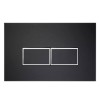 Pucci Eco Linea Betätigungsplatte für Spülkästen mattschwarz 80160560/8881 Pucci Eco Linea Betätigungsplatte für Spülkästen mattschwarz 80160560/8881