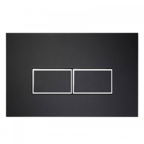 Pucci Eco Linea Betätigungsplatte für Spülkästen mattschwarz 80160560/8881 Pucci Eco Linea Betätigungsplatte für Spülkästen mattschwarz 80160560/8881