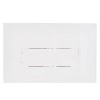 Pucci Eco Linea Betätigungsplatte für Spülkästen weiß 80130560 Pucci Eco Linea Betätigungsplatte für Spülkästen weiß 80130560