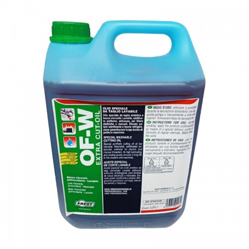 Facot OFW Extra Cut Schmierendes Schneidöl 5 Liter OFWEXK005 Facot OFW Extra Cut Schmierendes Schneidöl 5 Liter OFWEXK005