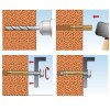 Fischer Innendübel aus Messing mit metrischem Innengewinde 8X30 POM8 00501445 Fischer Innendübel aus Messing mit metrischem Innengewinde 8X30 POM8 00501445