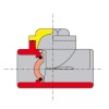 Redi PVC Rückflussverhinderer 32 mm Durchmesser W550302 Redi PVC Rückflussverhinderer 32 mm Durchmesser W550302