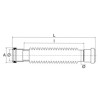 Redi Universal PVC-Schlauch 50 mm Durchmesser COU5052 Redi Universal PVC-Schlauch 50 mm Durchmesser COU5052