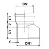 Redi Übergangsrohr Durchmesser 110/125 mm schwarz 09012P8 Redi Übergangsrohr Durchmesser 110/125 mm schwarz 09012P8