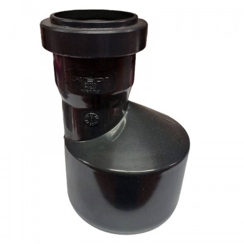Redi Übergangsrohr Durchmesser 50/100 mm schwarz 09010P8 Redi Übergangsrohr Durchmesser 50/100 mm schwarz 09010P8