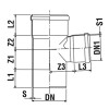 Redi T-Stück Durchmesser 100/100 mm schwarz PVC 08110P8 Redi T-Stück Durchmesser 100/100 mm schwarz PVC 08110P8