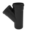 Redi T-Stück 45 Grad A/I Durchmesser 100/40 mm schwarz 08310P8 Redi T-Stück 45 Grad A/I Durchmesser 100/40 mm schwarz 08310P8