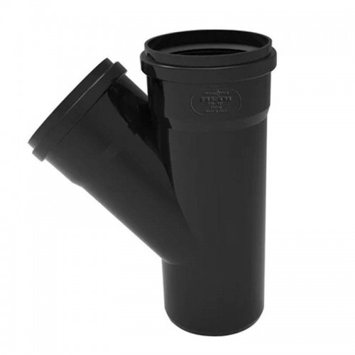 Redi T-Stück 45 Grad A/I Durchmesser 100/40 mm schwarz 08310P8 Redi T-Stück 45 Grad A/I Durchmesser 100/40 mm schwarz 08310P8