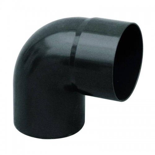 Redi Bogen 87 Grad A/I Durchmesser 100 mm schwarz PVC 07110P8 Redi Bogen 87 Grad A/I Durchmesser 100 mm schwarz PVC 07110P8