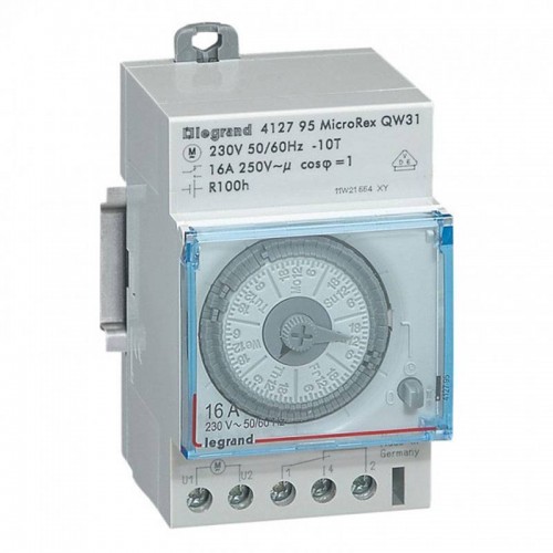Legrand MicroRex Wochenzeitschaltuhr 3-Module 412795 Legrand MicroRex Wochenzeitschaltuhr 3-Module 412795