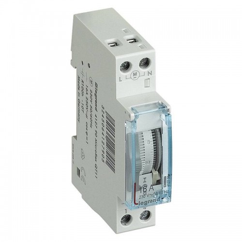 Legrand MicroRex Tageszeitschaltuhr 1 Modul 412790 Legrand MicroRex Tageszeitschaltuhr 1 Modul 412790