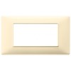 Vimar Plana Abdeckrahmen 4 Module Farbe Creme 14654.04 Vimar Plana Abdeckrahmen 4 Module Farbe Creme 14654.04