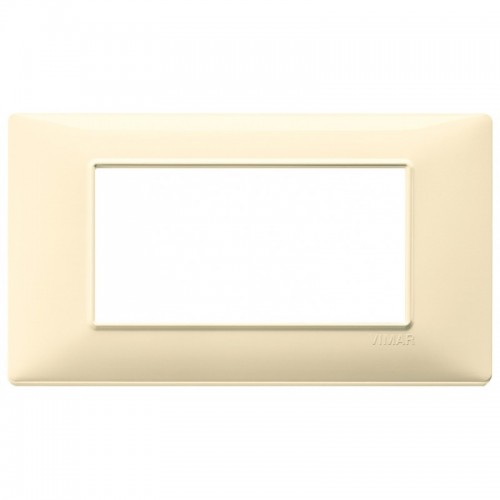 Vimar Plana Abdeckrahmen 4 Module Farbe Creme 14654.04 Vimar Plana Abdeckrahmen 4 Module Farbe Creme 14654.04