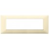 Vimar Plana Abdeckrahmen 7 Module Farbe Creme 14657.04 Vimar Plana Abdeckrahmen 7 Module Farbe Creme 14657.04