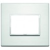 Platte Vimar Eikon Evo 3 Module Aluminium blank 21653.01 Platte Vimar Eikon Evo 3 Module Aluminium blank 21653.01