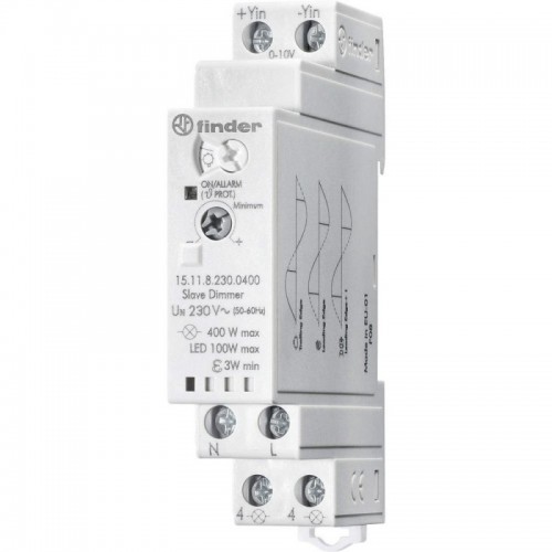 Finder elektronischer Dimmer Slave DIN Steckdose 230V 15.11.8.230 Finder elektronischer Dimmer Slave DIN Steckdose 230V 15.11.8.230