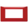 Vimar Plana Abdeckrahmen 4 Module Farbe Rubin 14654.51 Vimar Plana Abdeckrahmen 4 Module Farbe Rubin 14654.51