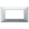 Vimar Plana Abdeckrahmen 4 Module Farbe Mattsilber 14654.20 Vimar Plana Abdeckrahmen 4 Module Farbe Mattsilber 14654.20