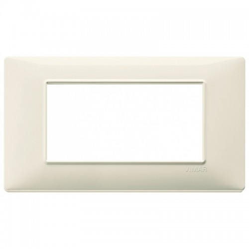 Vimar Plana Abdeckrahmen 4 Module Farbe Beige 14654.03 Vimar Plana Abdeckrahmen 4 Module Farbe Beige 14654.03