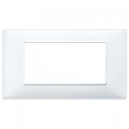 Vimar Plana Platte 4 Module Farbe weiß 14654.01 Vimar Plana Platte 4 Module Farbe weiß 14654.01