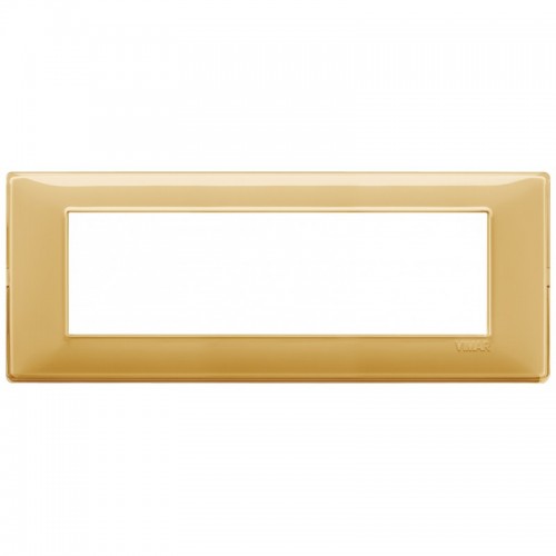 Vimar Plana Abdeckrahmen 7 Module Farbe Reflex Bernstein 14657.43 Vimar Plana Abdeckrahmen 7 Module Farbe Reflex Bernstein 14657.43