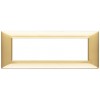 Vimar Plana Abdeckrahmen 7 Module Farbe Gold 14657.24 Vimar Plana Abdeckrahmen 7 Module Farbe Gold 14657.24