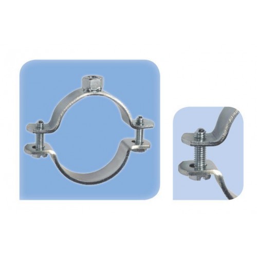 Rohrschelle verzinkt 1.1/2", M8 Rohrschelle verzinkt 1.1/2", M8