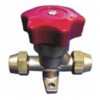 Absperrventil Bördelanschlüsse 5/8" SAE mit Bördelmuttern Absperrventil Bördelanschlüsse 5/8" SAE mit Bördelmuttern