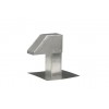 Dachdurchführung 80x80 mm - 1 Auslass aus Aluminium Dachdurchführung 80x80 mm - 1 Auslass aus Aluminium