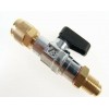 Handabsperrventil 1/4"SAE-B gerade, Refco 4493525 Handabsperrventil 1/4"SAE-B gerade, Refco 4493525