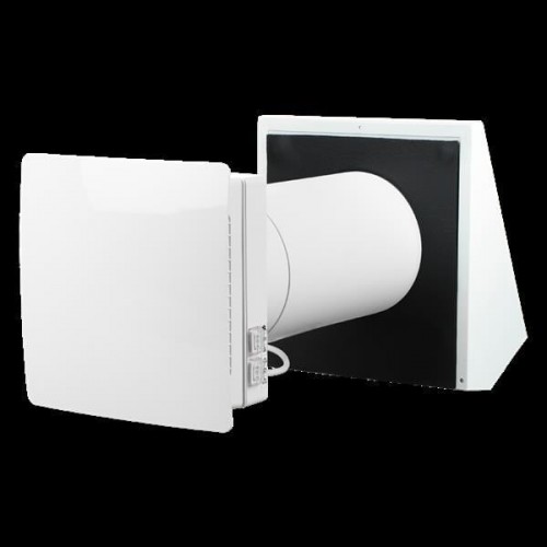 Lüftungsanlage KWL TwinFresh Comfo RB1 -50 mit Fernbedienung, max. Förderleistung 50 m3/h (mit Stecker) Lüftungsanlage KWL TwinFresh Comfo RB1 -50 mit Fernbedienung, max. Förderleistung 50 m3/h (mit Stecker)
