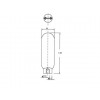 Sammler DE.NA, 24 x 145 mm, Anschluss 10 x 10 mm Sammler DE.NA, 24 x 145 mm, Anschluss 10 x 10 mm