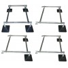 Flachdachkonsole 4000x1300 mm, StrutFoot-8, Traglast 1750 kg, 10 Stützfüße, 8 Gleitarme Flachdachkonsole 4000x1300 mm, StrutFoot-8, Traglast 1750 kg, 10 Stützfüße, 8 Gleitarme