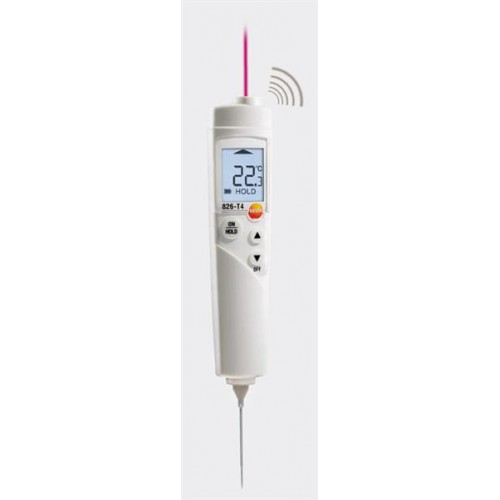 testo 826-T4, Infrarot-Thermometer mit Einstechfühler testo 826-T4, Infrarot-Thermometer mit Einstechfühler